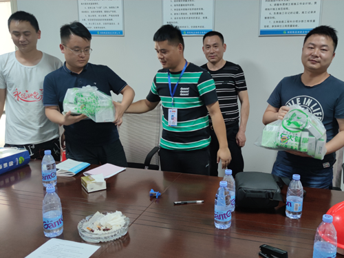 戰(zhàn)酷暑，保安全，梅溪湖建設(shè)開(kāi)展年中大檢查暨送清涼慰問(wèn)活動(dòng)